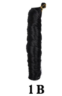 African New Loose Wave Crochet Hair Extensions Big Wave Reel Curved Handle