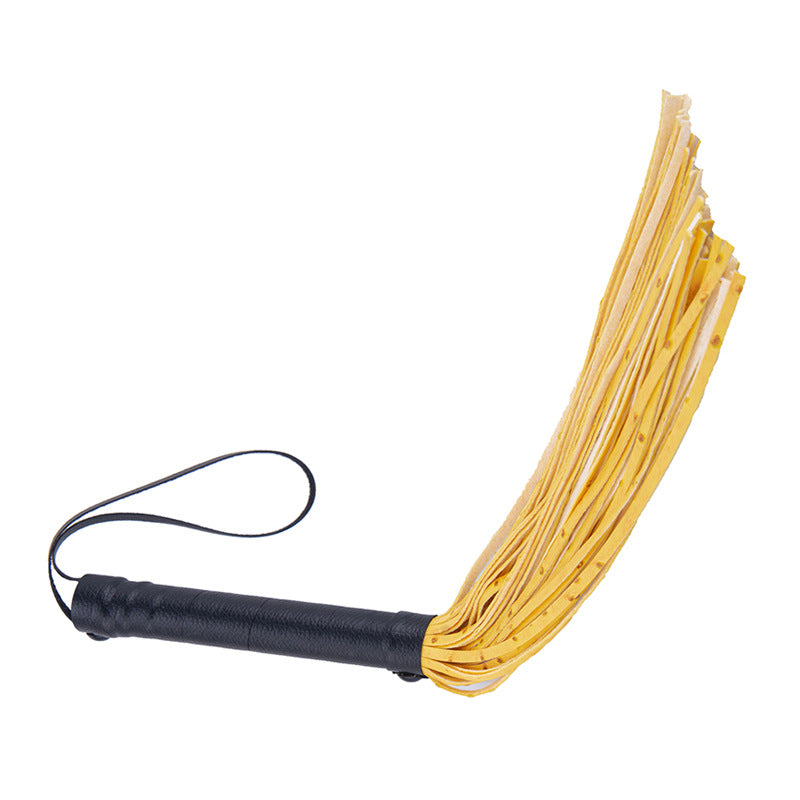 Men's PU Leather Whip Prop for Adult Play - BF 40621