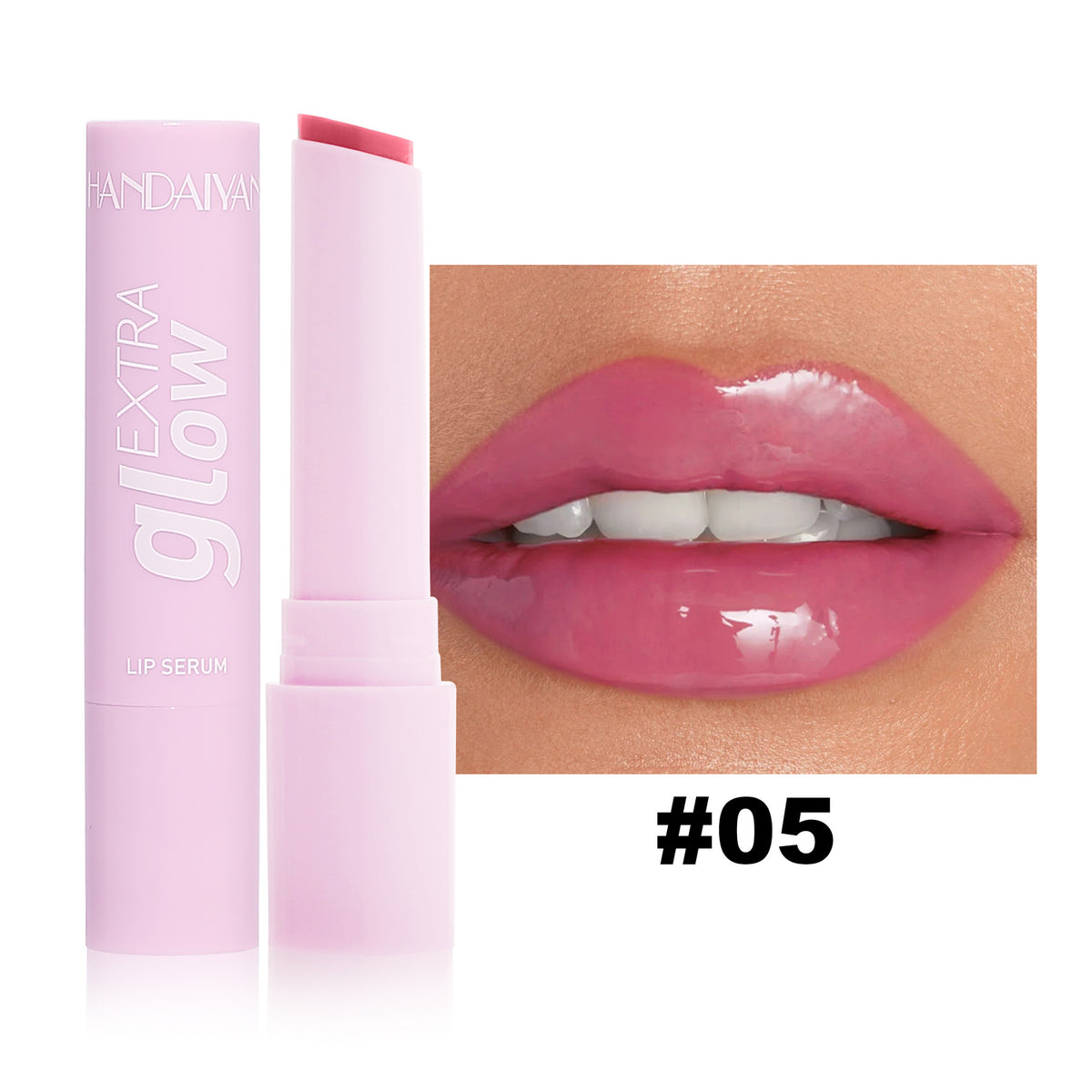 Moisturizing Solid Lip Gloss Water Light Mirror Lipstick - Hydrating & Long-Lasting