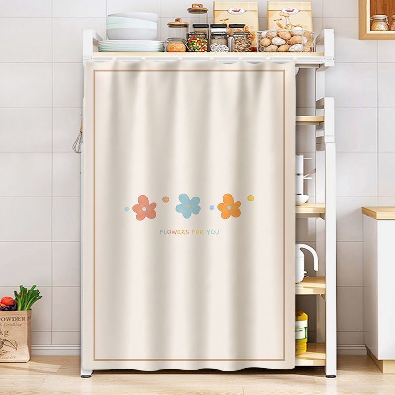 Dustproof Curtain Storage Rack for Wardrobe and Home Organization