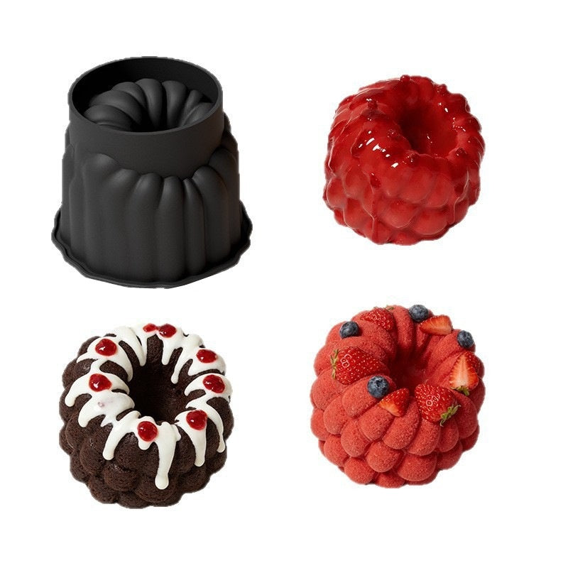 Silicone Fruit Candle Mold for Baking and Crafting - Assorted Shapes & Sizes