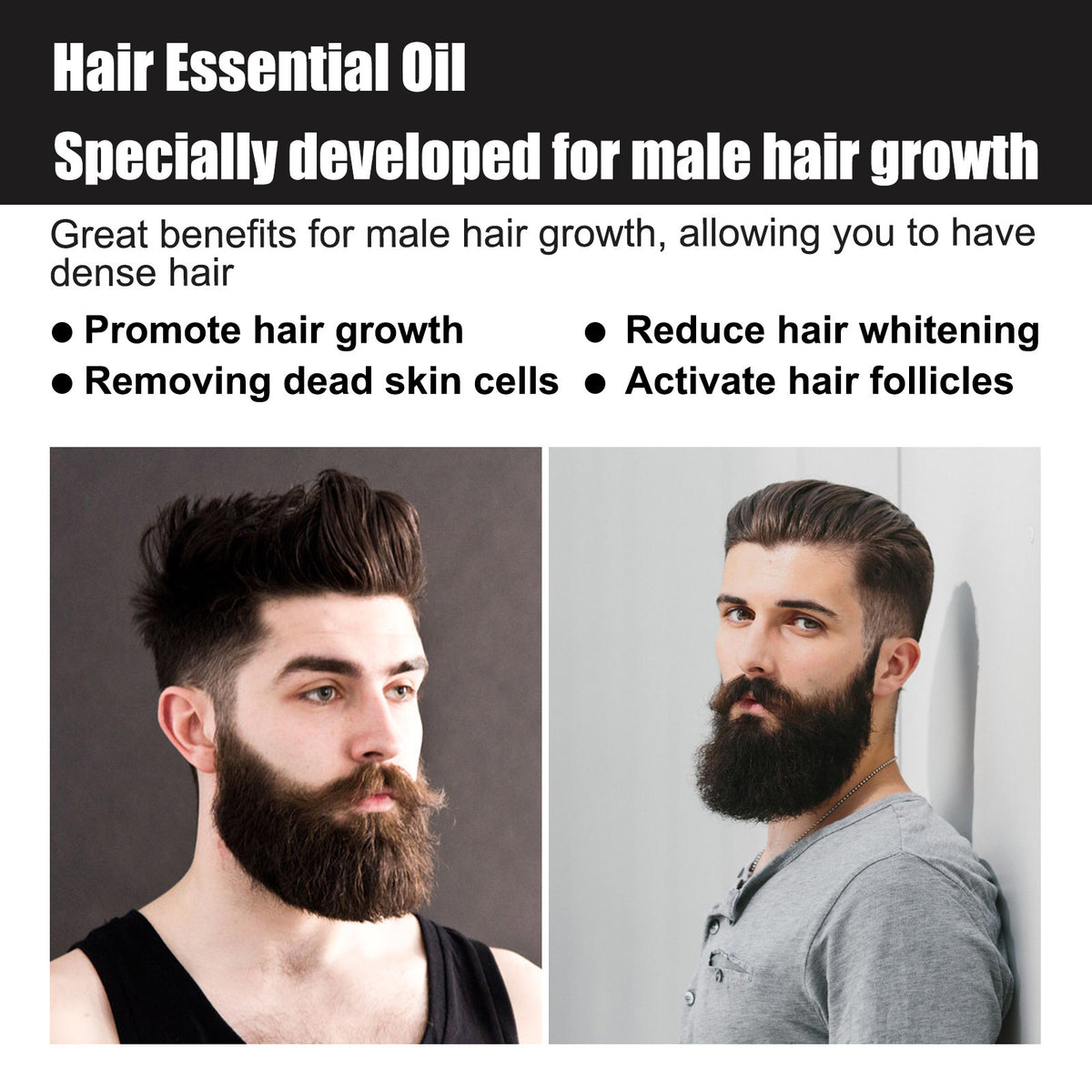 Dense Hair Essence Serum – Nutrition & Growth Support
