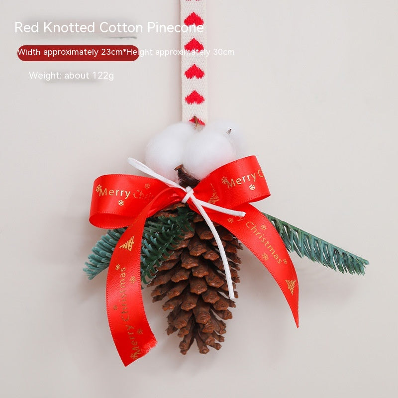 Nordic Style Christmas Decoration Pendant for Vehicles - Festive Holiday Ornaments
