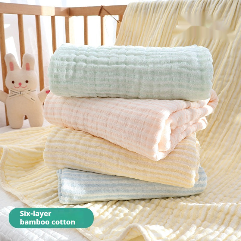 Universal Outdoor Swaddle Blanket Bamboo Cotton All-Season Bedding
