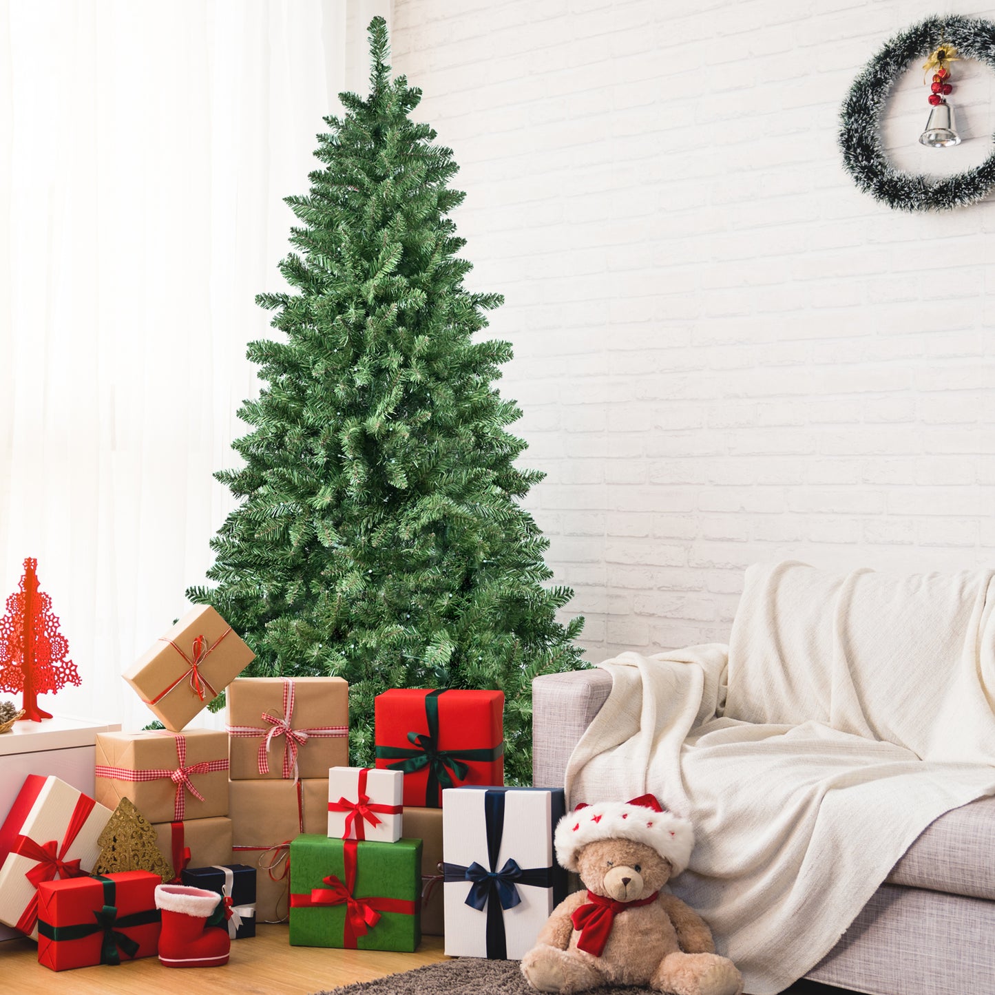 PE PVC Christmas Tree - Holiday Decorations for Home