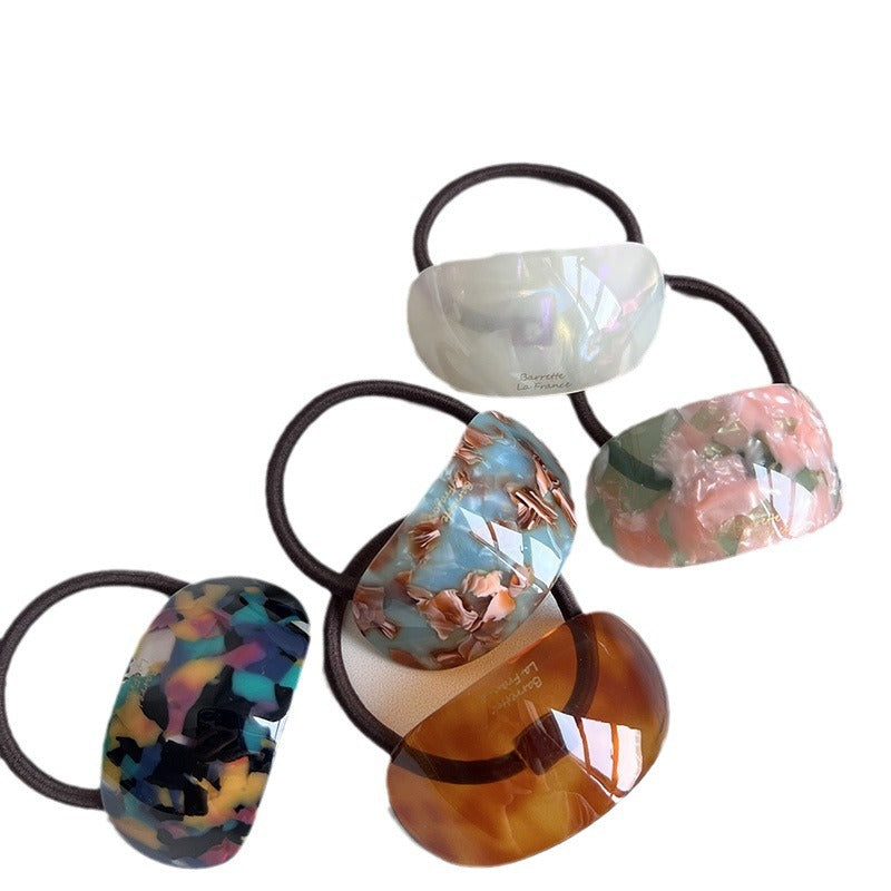 Oval Acetate Hair Band for Fashion & Styling - Multiple Colors