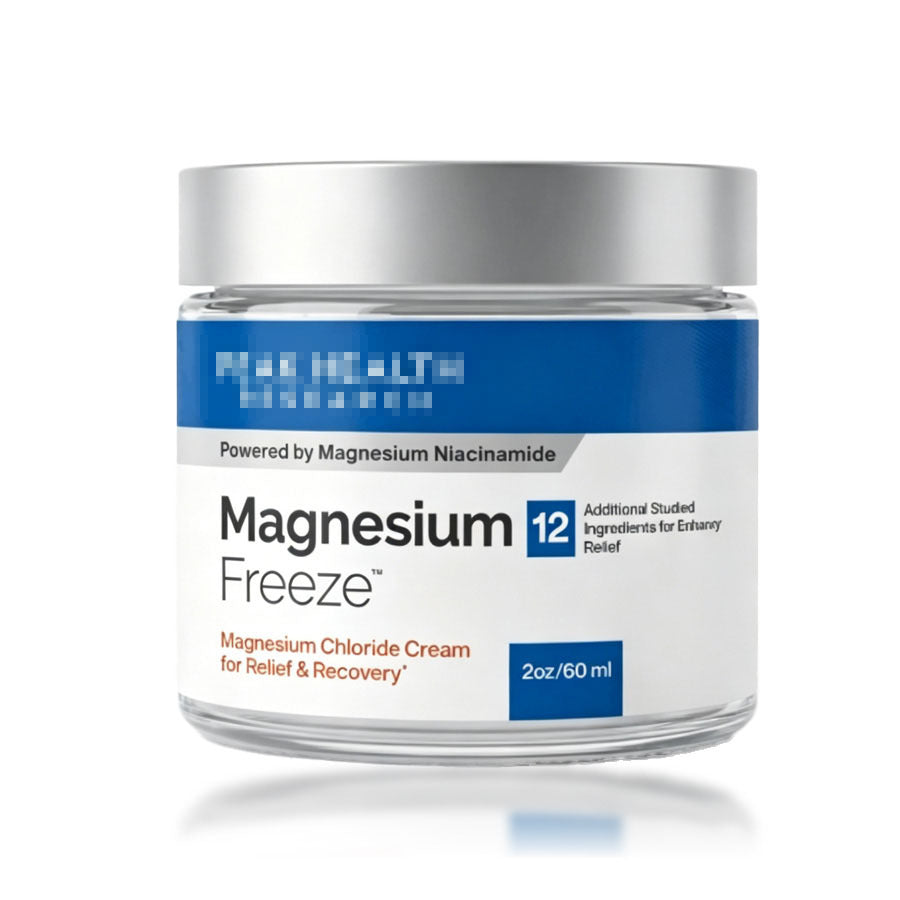 Magnesium Body Care Cream - Moisturizing Skin Balm for Daily Gentle Care