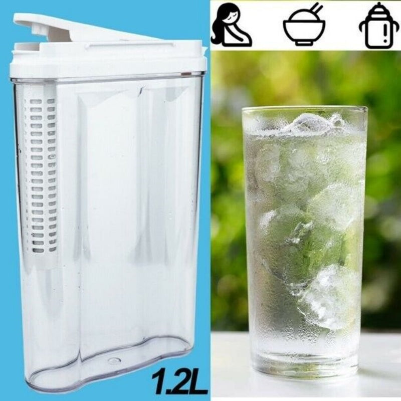 Water Pitcher Carbon Filter Purifier BPA Free for 1.2L Water Filter Pitcher