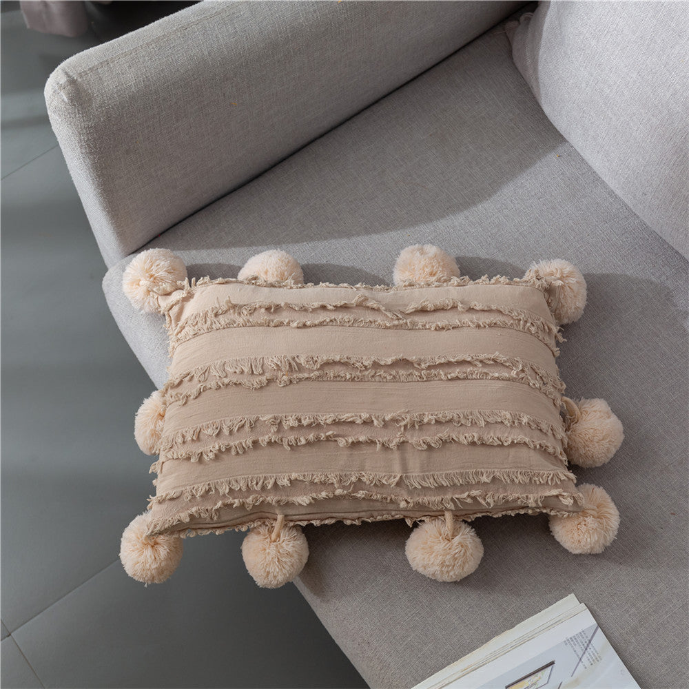 Rectangular Sofa Cushion Cover 30x50cm Lumbar Pillow Case Nordic Style