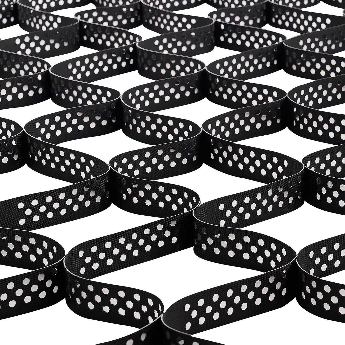 Heavy Duty Ground Grid 2-Inch Deep Gravel Stabilizer 17x9 ft for Soil & Erosion Control