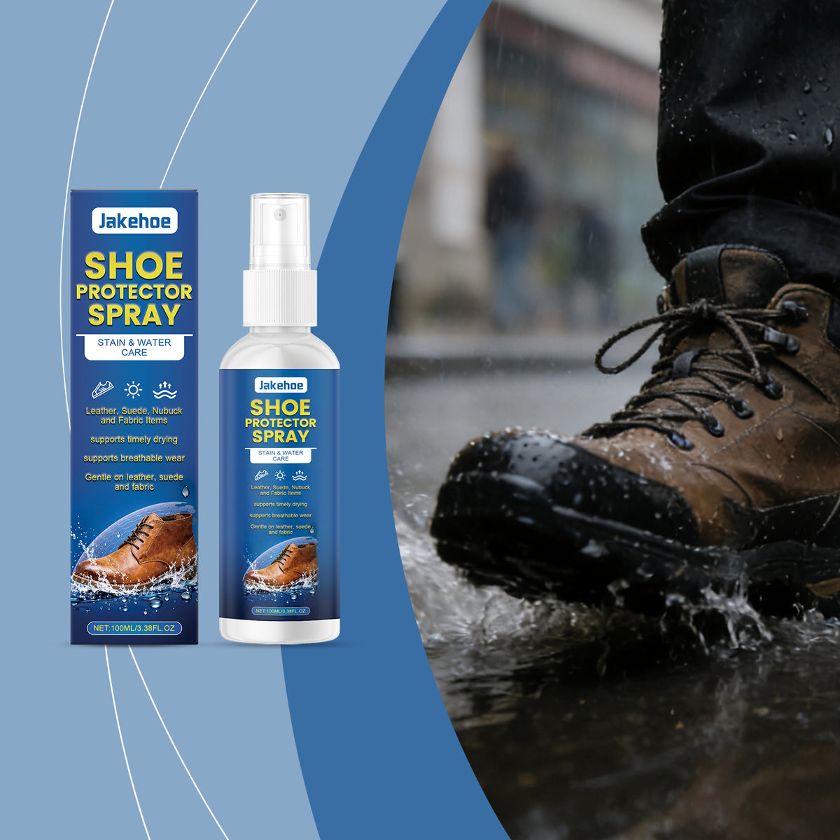 Waterproof Spray for Shoes & Surfaces - 100ml