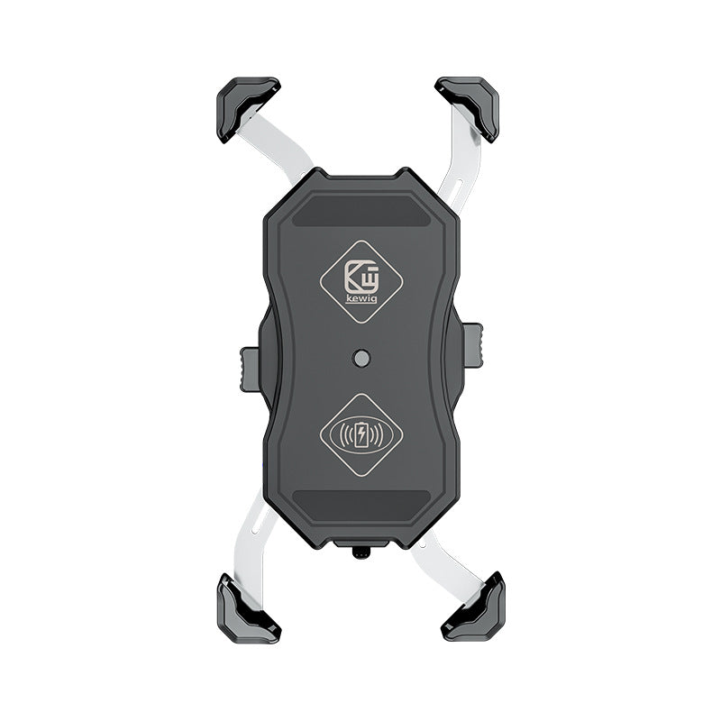 Wireless Motorcycle Navigation Mount with Line Charger and Bracket