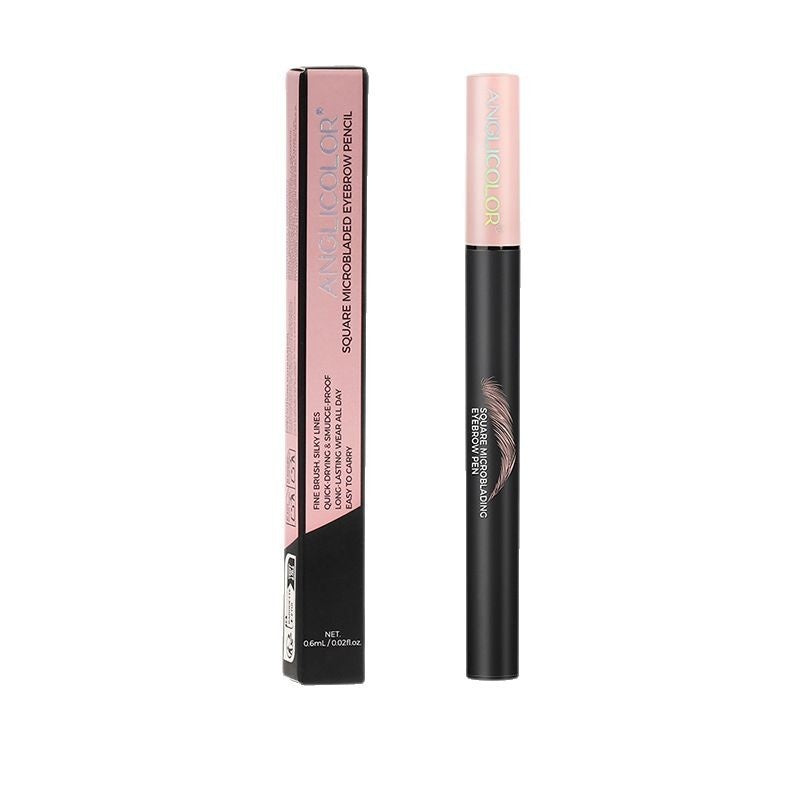 Waterproof Sweat-Proof Liquid Eyebrow Pencil Multi-Fork For Precise Makeup