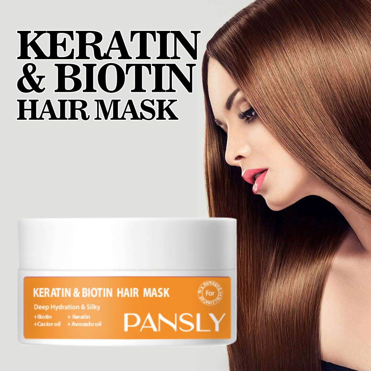 Biotin Keratin Hair Mask Repair Smooth - 100ml