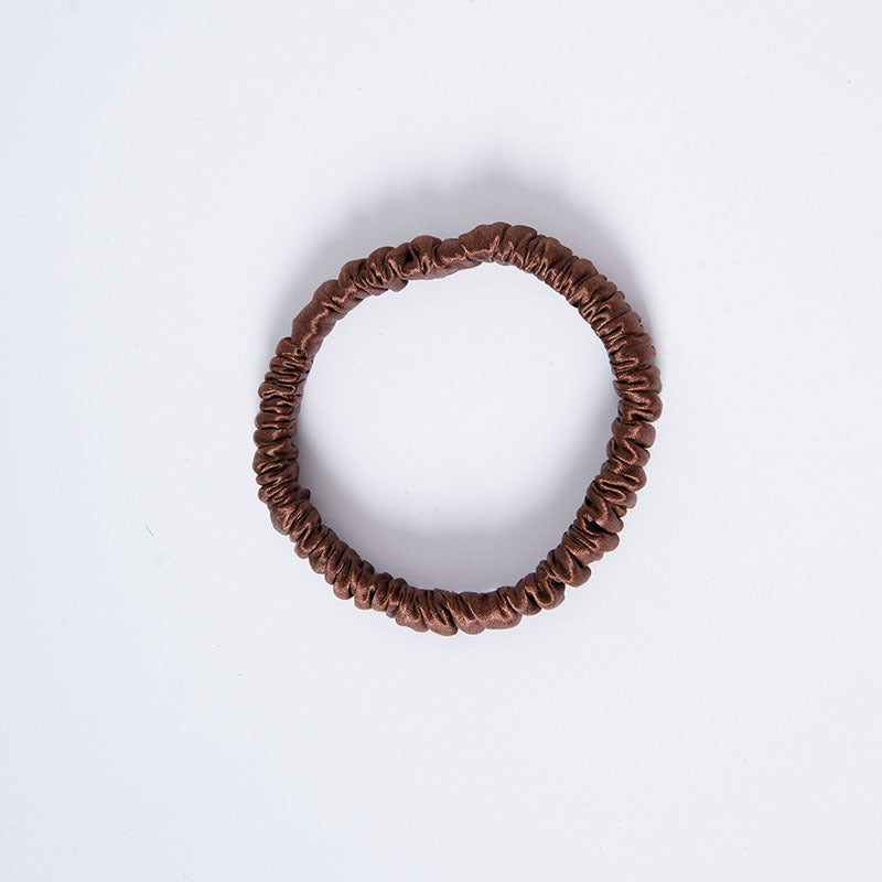 Silk Hair Band - Gentle Elastic Ponytail Holder
