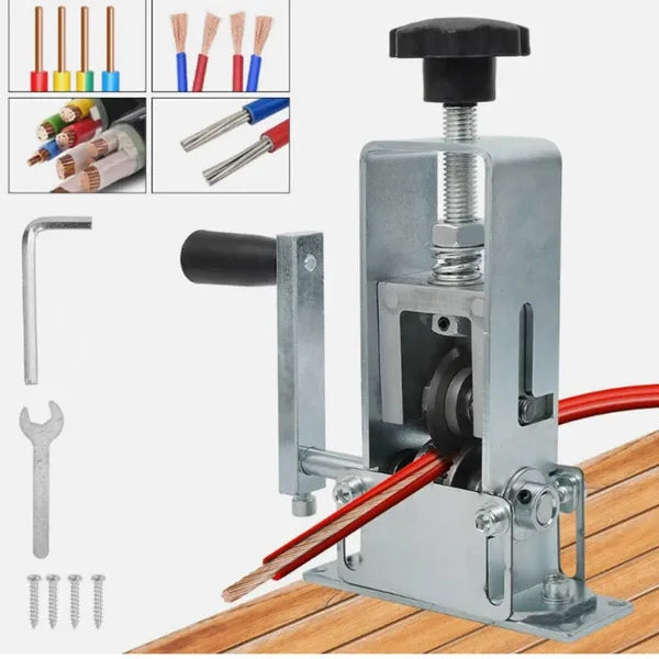 Professional Cable Stripper for Coaxial & Electrical Wires - Universal Hand Tool