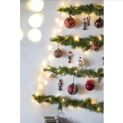 D3.9" Red Glass Christmas Ball Ornaments - Set of 6