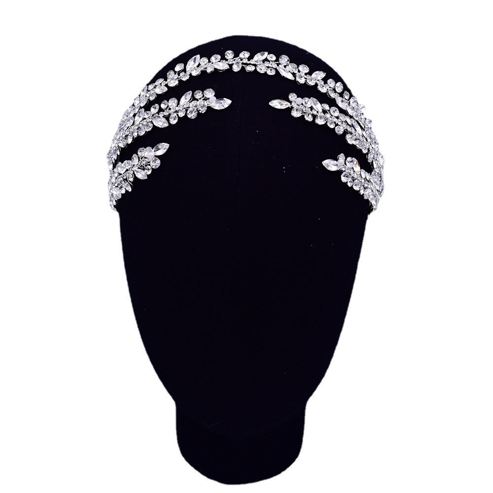 Rhinestone Headband - Handmade Performance Hair Accessory