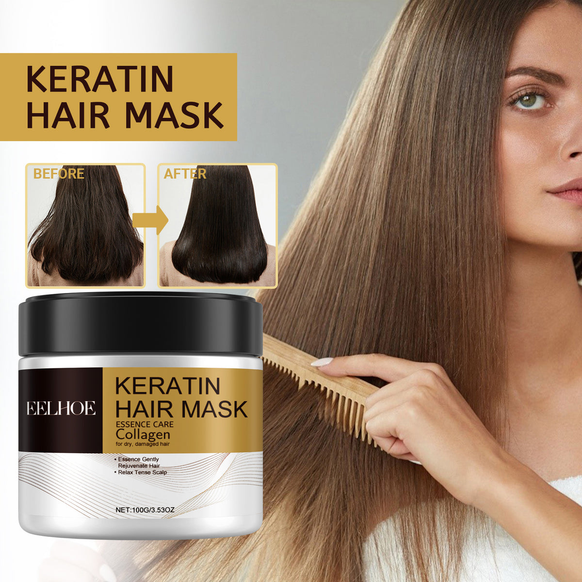 Moisturizing Hair Care Mask - 100g
