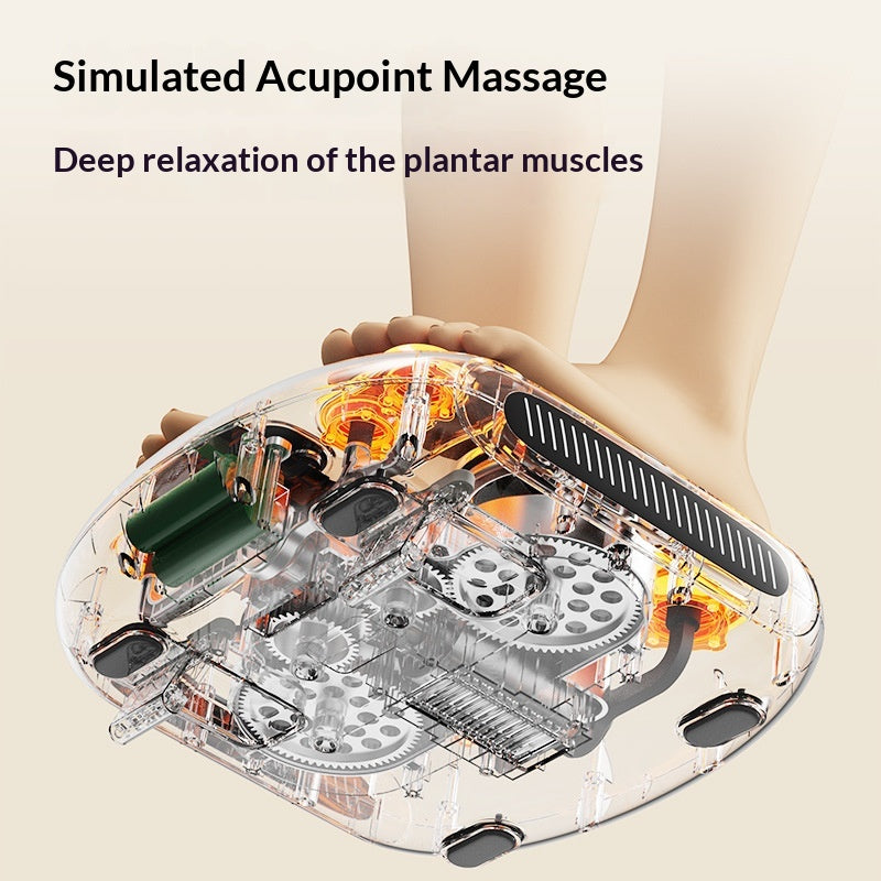 Automatic Foot Massager with Heat Therapy & Remote Control