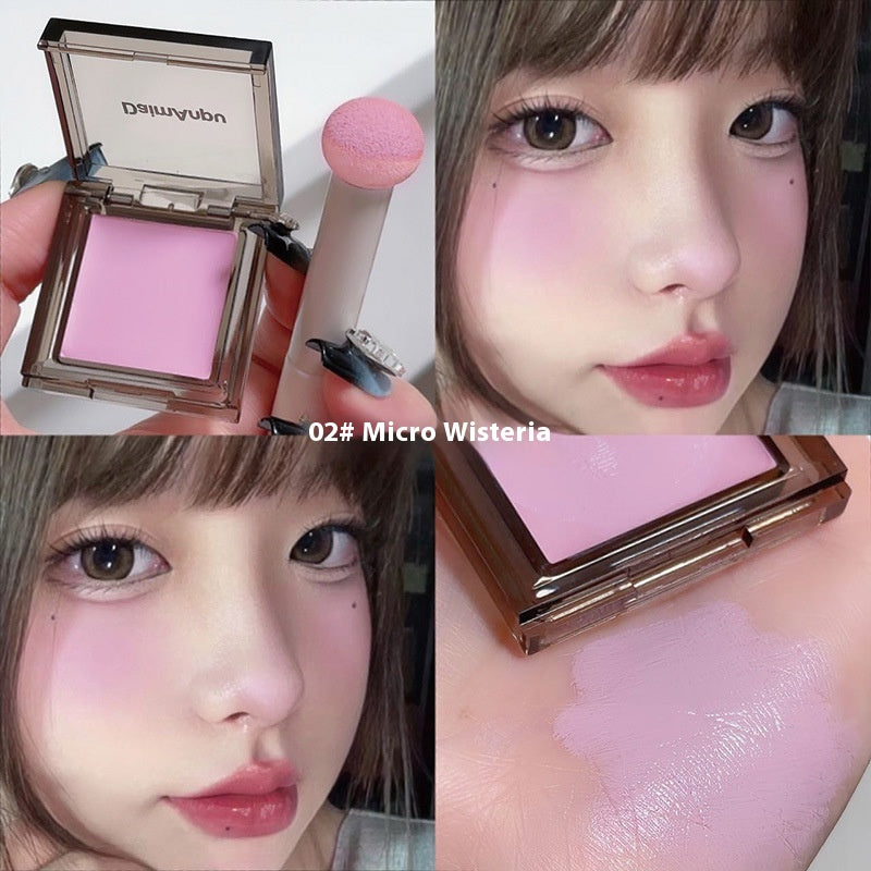 Monochrome Ice Night Box Blusher - Nude Color Makeup Set, Matte Finish