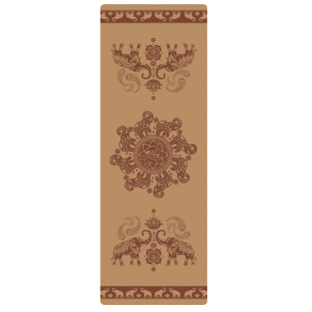 Non-Slip Rubber Yoga Mat Sweat-Absorbent Exercise Mat 183x66cm