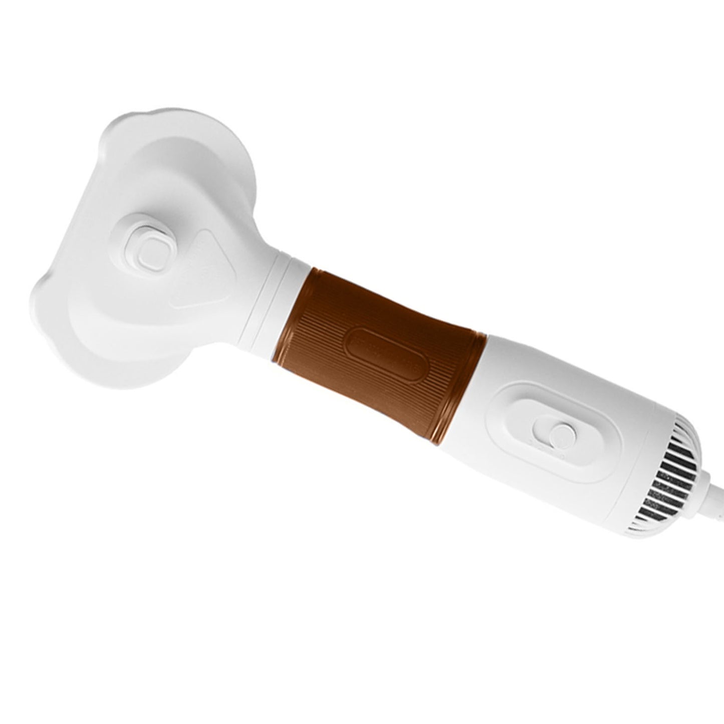Pet Hair Dryer with Slicker Brush 600W Low Noise 3-Temp Adjustable Grooming Tool