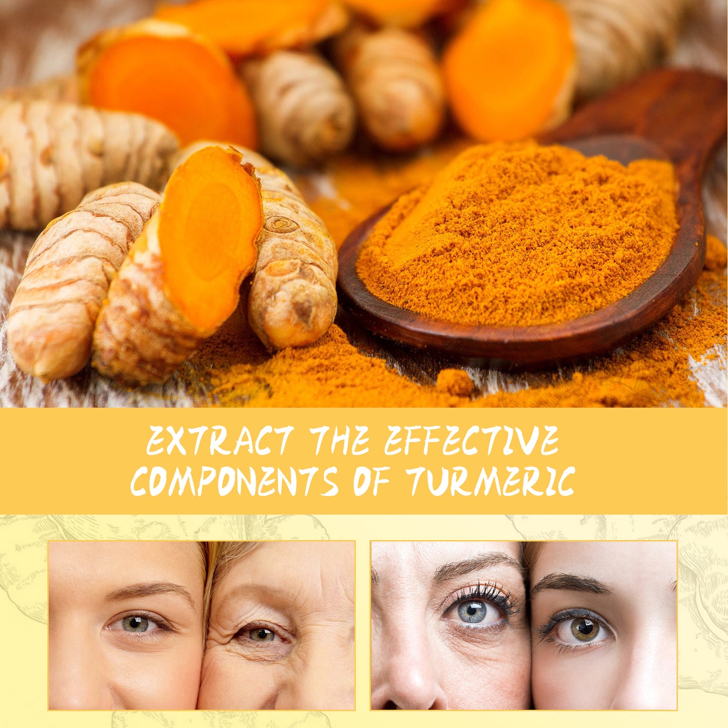 Turmeric Facial Repair Essence - Dark Spot Corrector & Anti-Aging Serum
