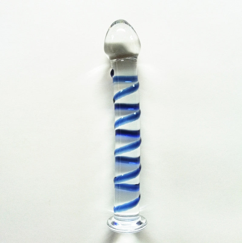 Glass Simulation Sex Toy for Adults - 20cm Flexible Erotic Dildo