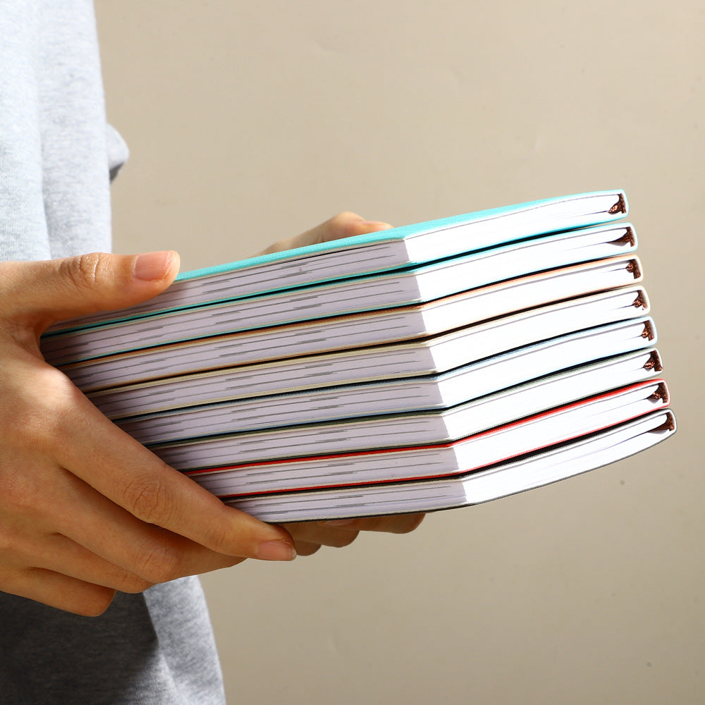 A5 Slim Leather Weekly Planner Notebook - Multiple Cover Colors