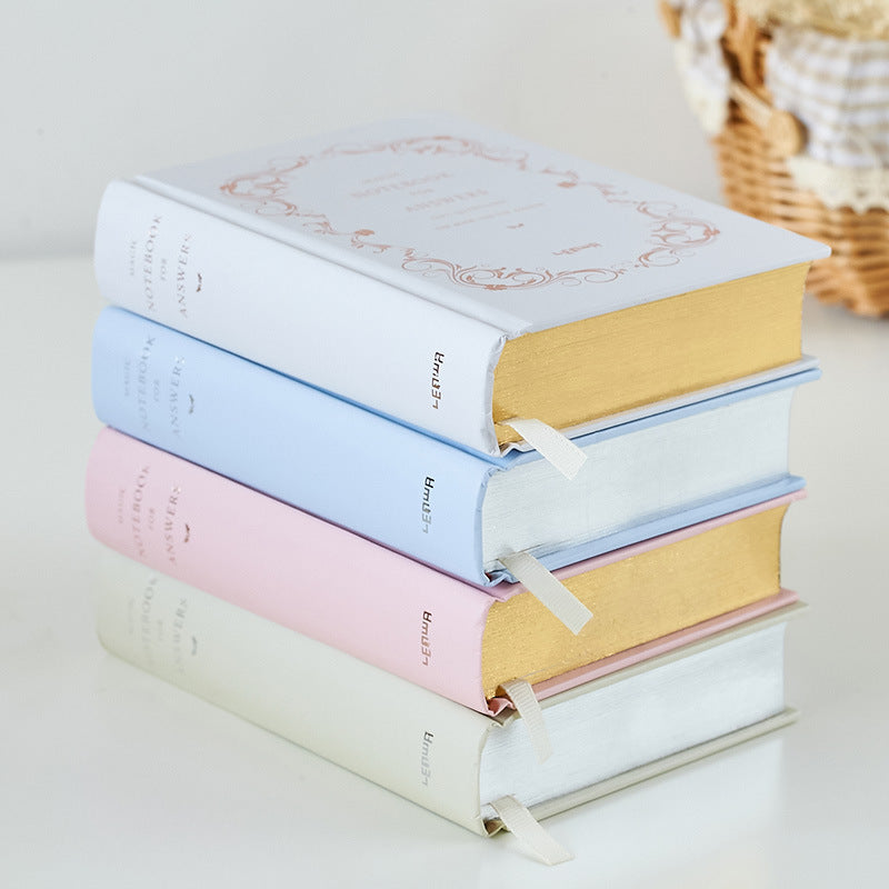 A6 Hardcover Notebook with 208 Thick Pages - Premium Paper Cover