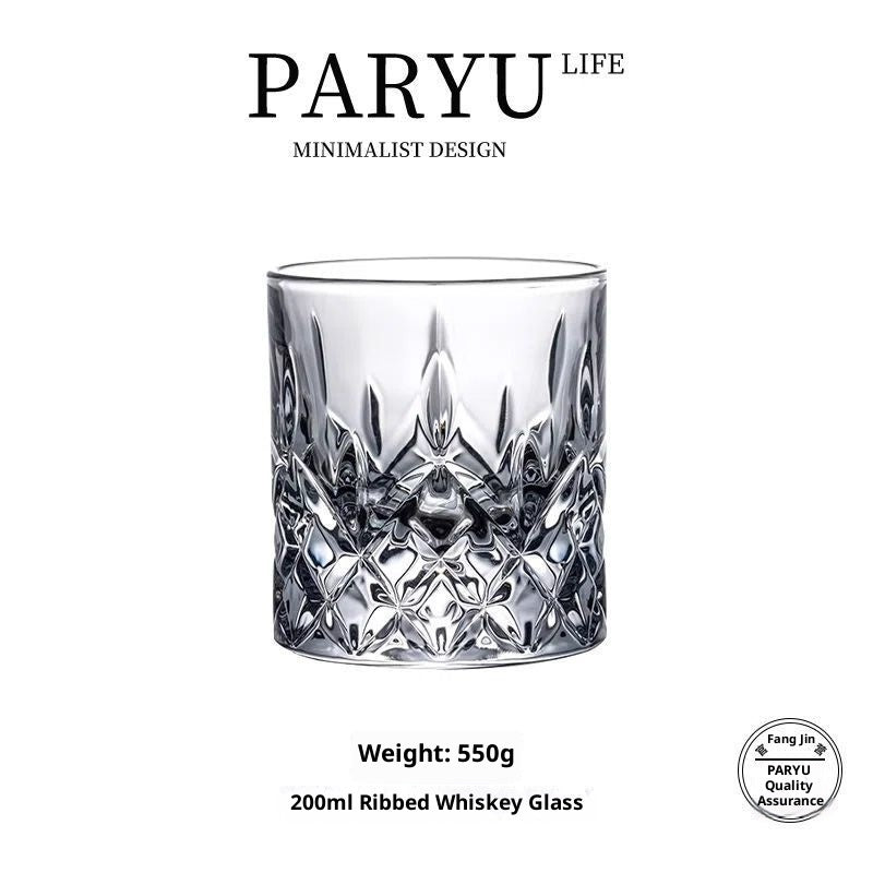 Elegant Crystal Wine Glass Set - Multiple Styles & Sizes