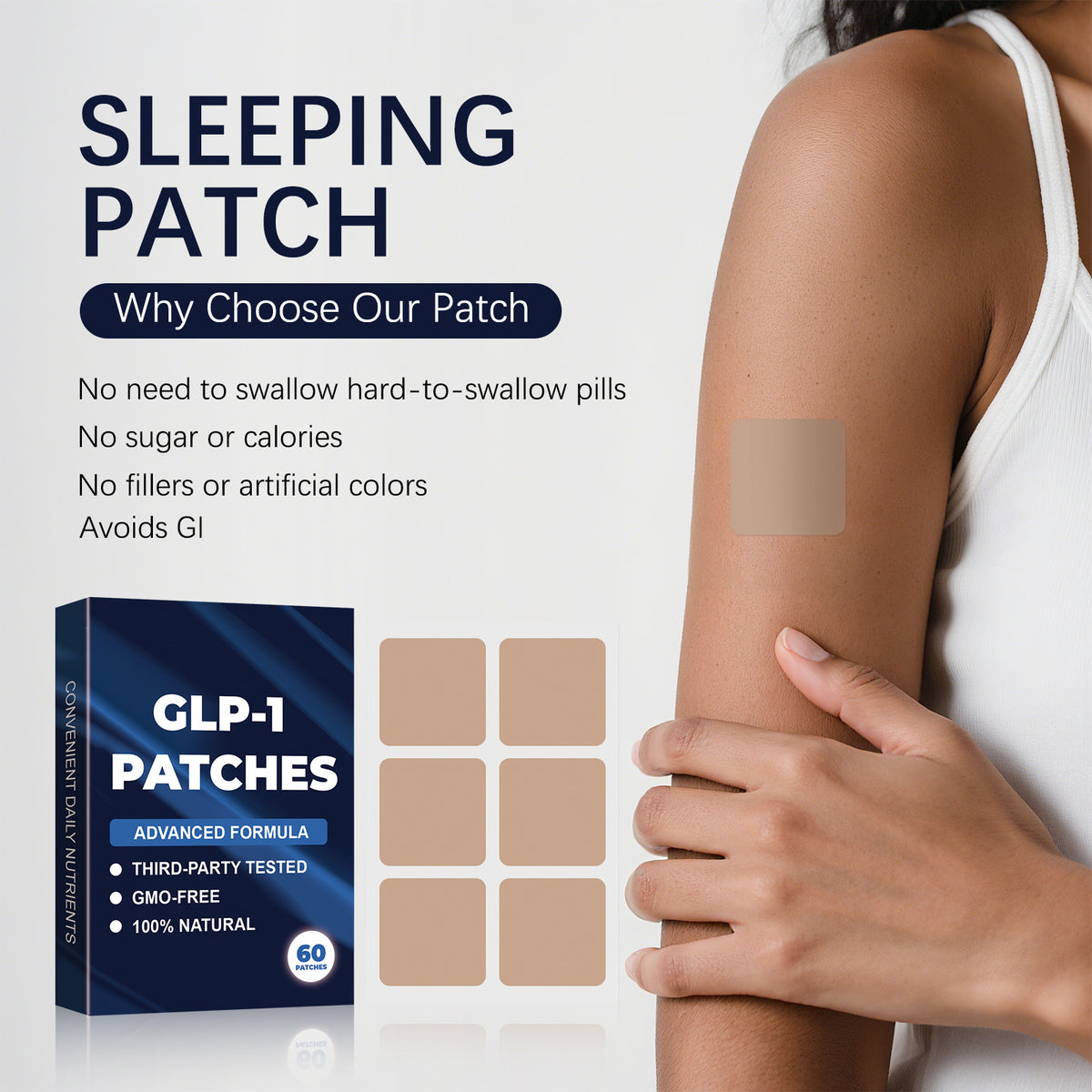 Sleep Patch Helps Stickers Improve Mental Strength