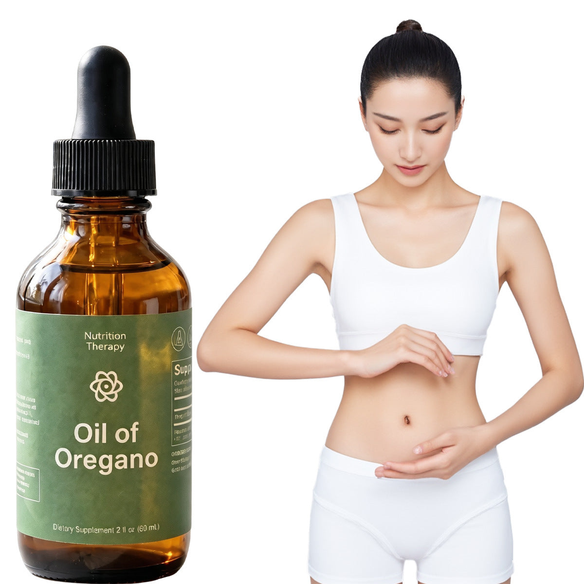 Plant-Extract Oral Liquid Dietary Supplement Oil - 60ml Natural Health
