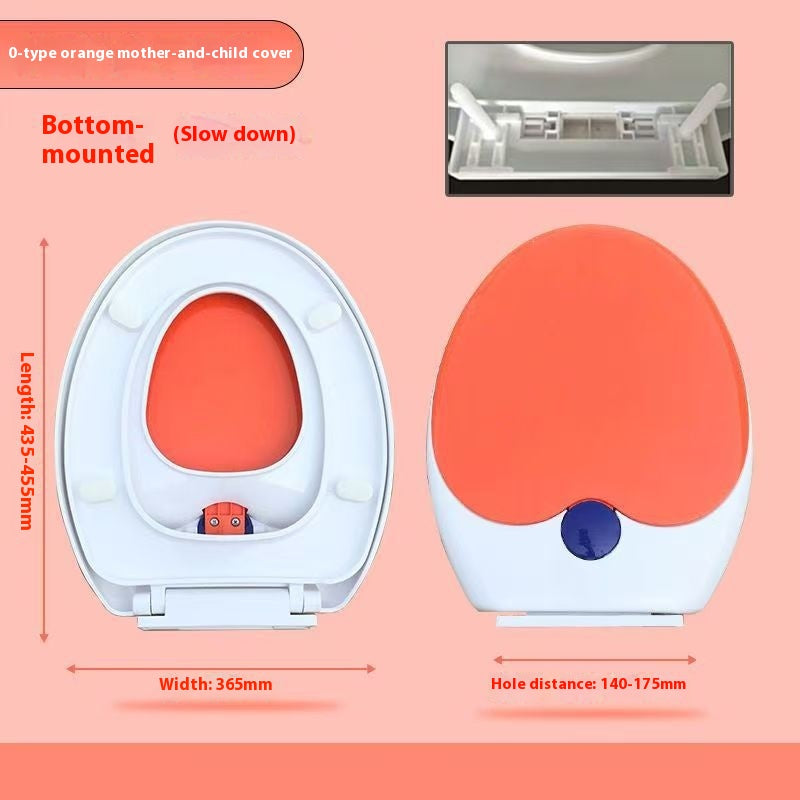 Dual-Purpose Toilet Lid Cover Thickened Modern Bathroom Storage