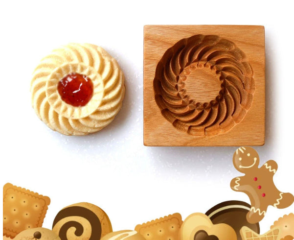 Cookie Cutter & Stamp Set for Baking - Provance Rose Style, Multiple Variants