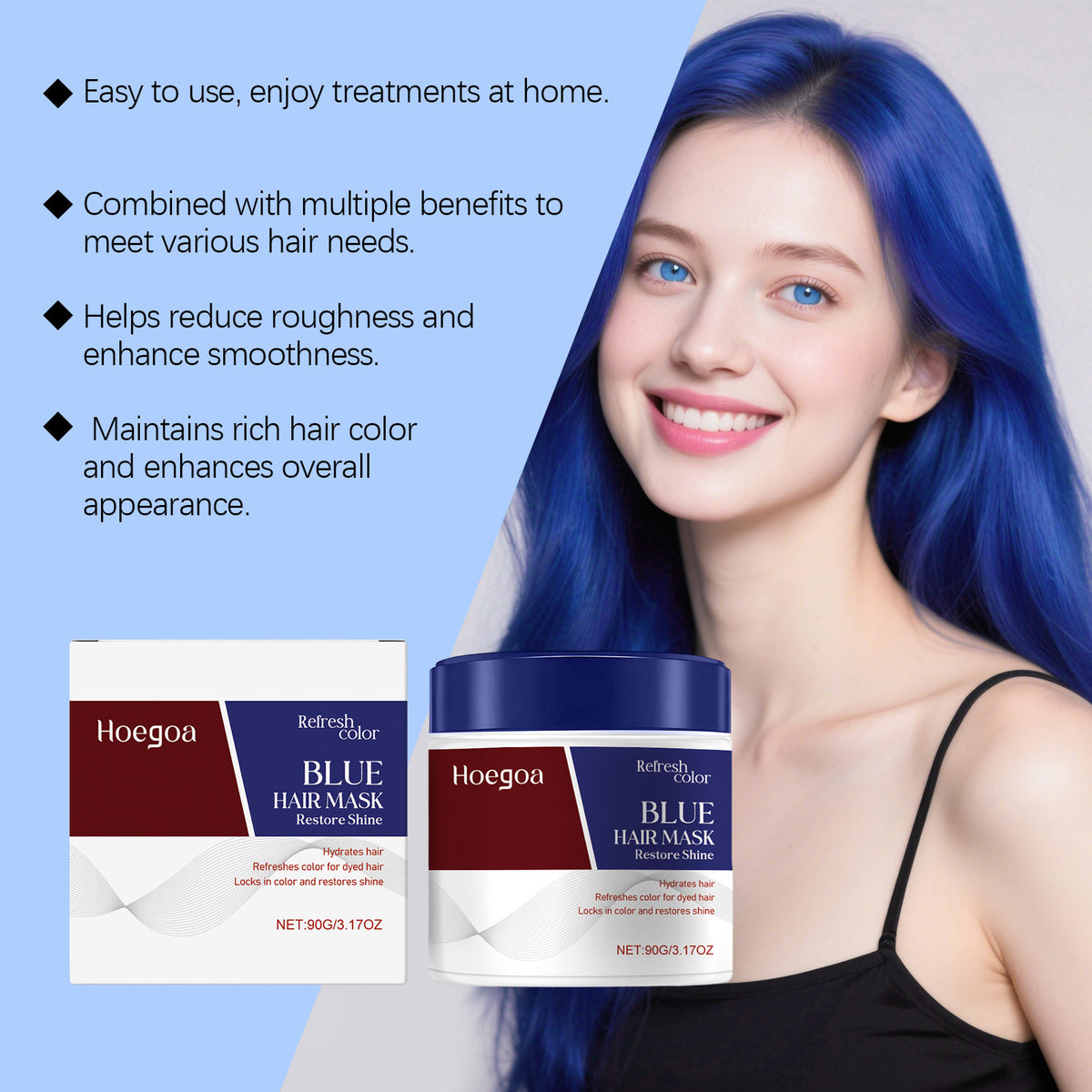 Nourishing Hair Mask for Frizzy Hair - 90g