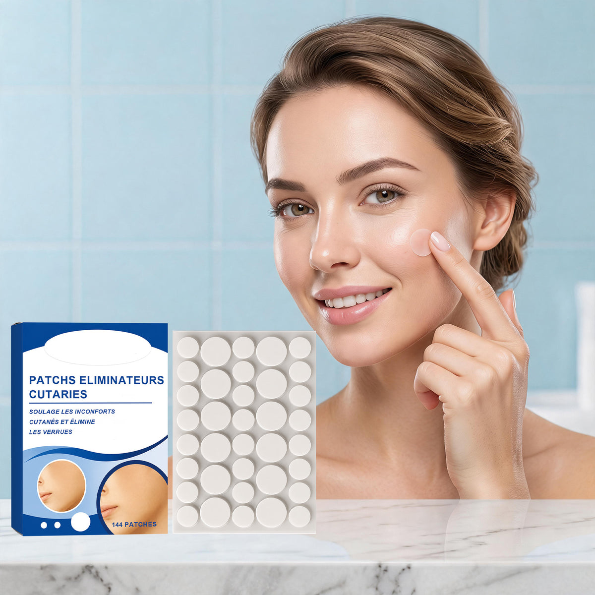 Skin Care Patch With A Gentle Formula Thats Skin-friendly And