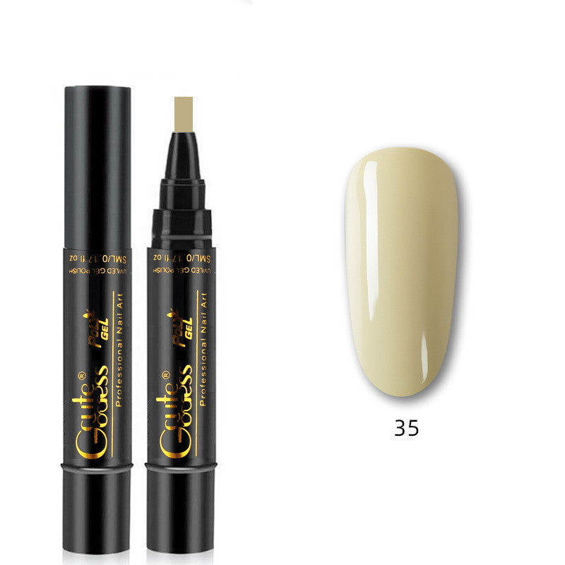 3-in-1 Magnetic Nail Art Pen - Quick-Dry Gel for French & Water Ripple Effects