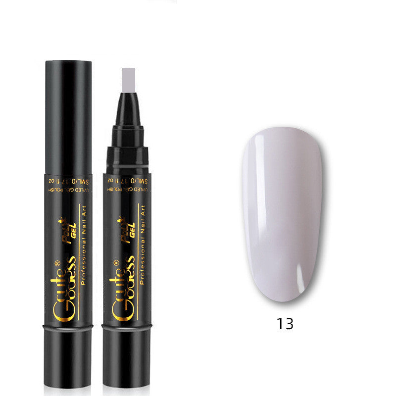 3-in-1 Magnetic Nail Art Pen - Quick-Dry Gel for French & Water Ripple Effects