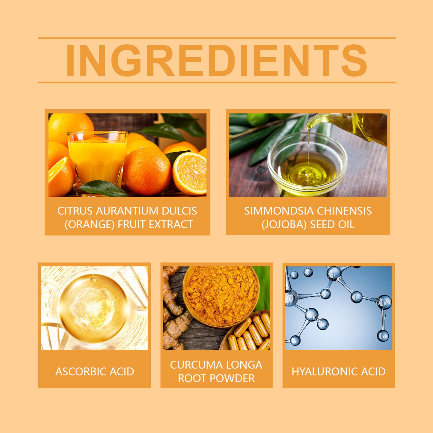 Vitamin C Facial Serum - Brightening Hydrating & Anti-Aging Skin Care