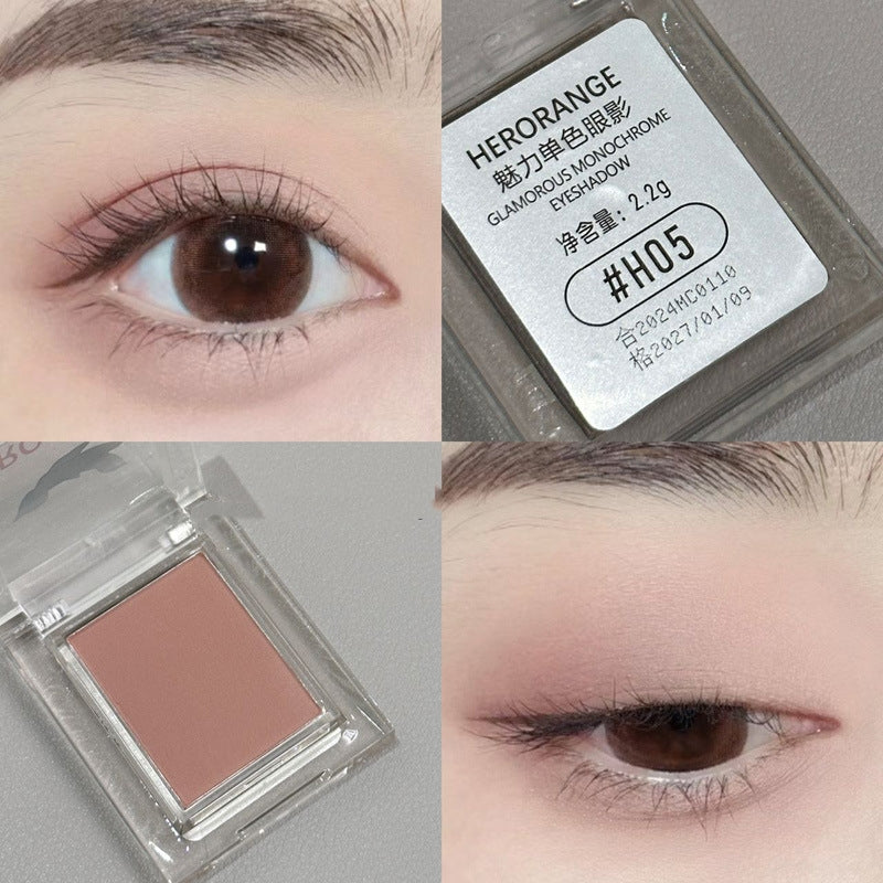Monochrome Eyeshadow Palette - Matte & Shimmer Colors for Creative Makeup