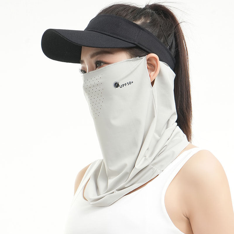 Breathable Face Mask with UV Protection & Neck Ear Hanging