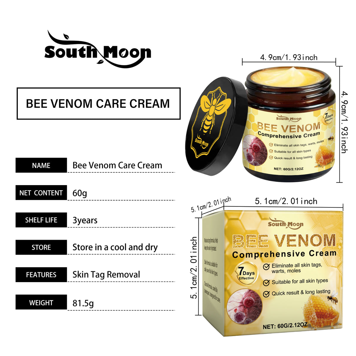 Bee Venom Skin Care Cream 60g