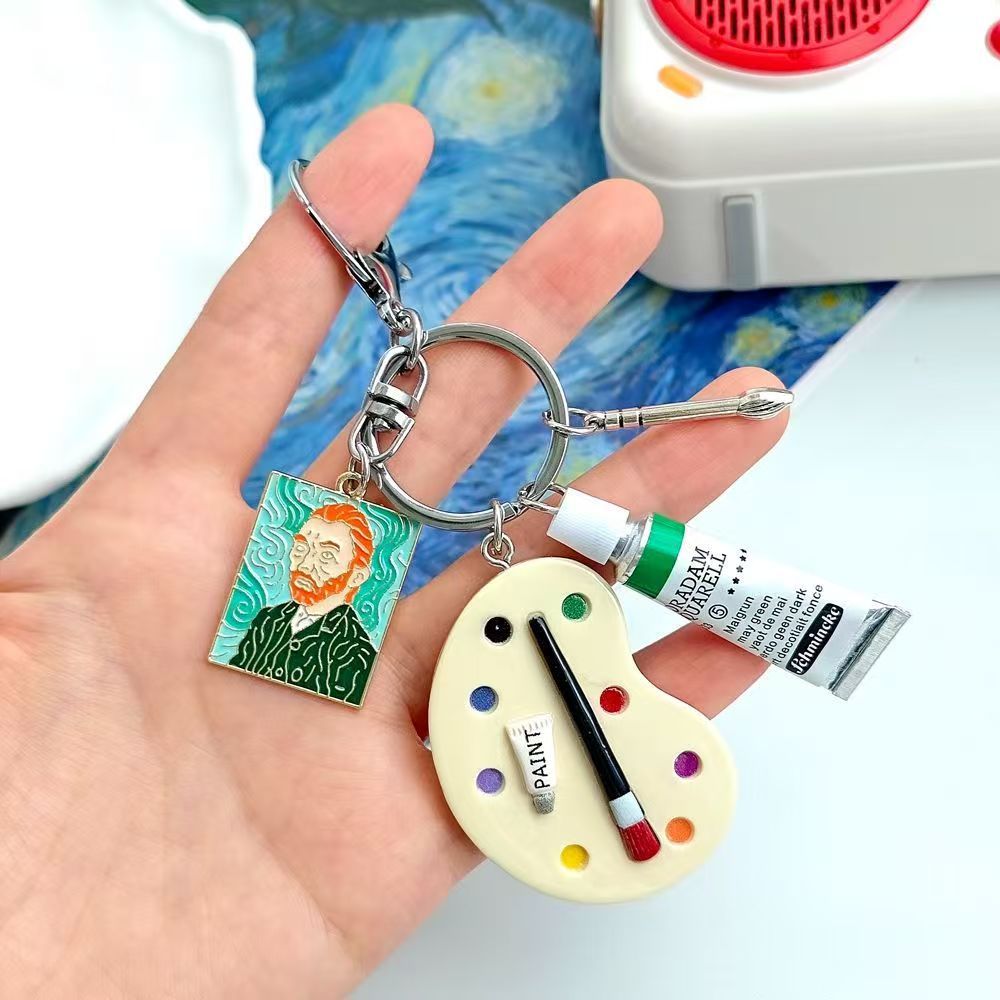 Drawing Board Paint Palette Bag Charm - Art & Craft Decor Accessories