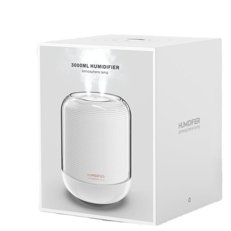 Large Capacity Humidifier with Remote Control for Home, 3000ML Water Tank, USB Powered