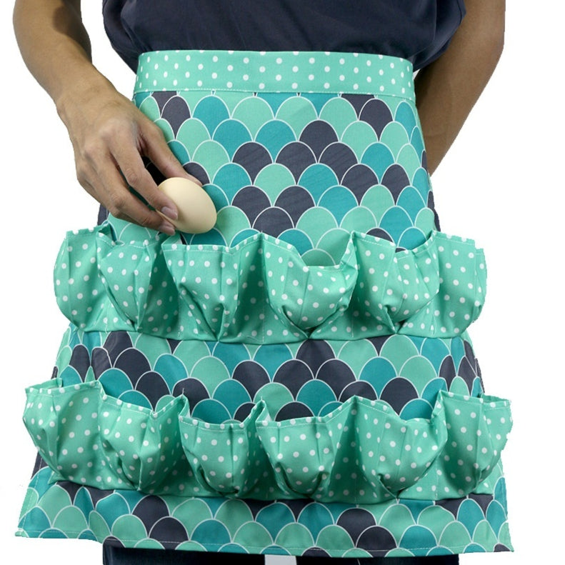 Unisex Kitchen Apron with Cartoon Design - Multiple Colors