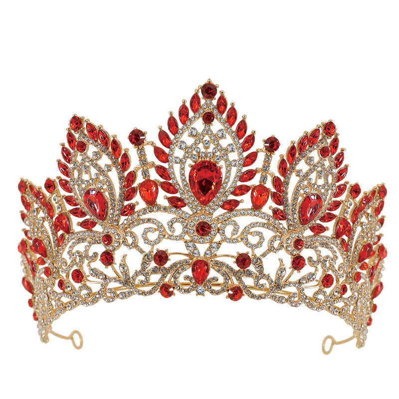 Crystal Crown Hair Accessory for Bridal and Wedding Hairstyles