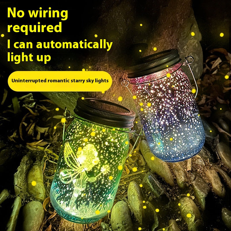Outdoor Waterproof Night Lamp for Garden Patio Yard - Round 13.8x7.8cm