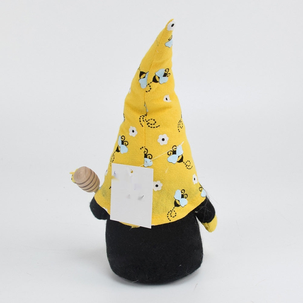 Decorative Bee Hat Ornament – Handmade Nordic Craft Gift for Home & Party